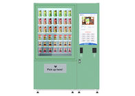 Automatic Fruit Fresh Salad Vending Machines 32 Inch Screen With Refrigeration