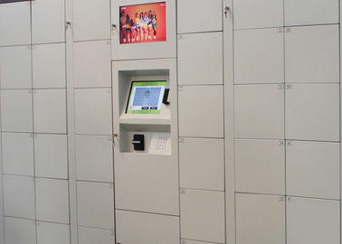 Χρησιμοποιημένο νόμισμα ντουλάπι αποθήκευσης αποσκευών αερολιμένων με τον υπολογιστή βιομηχανίας οθόνη αφής 15 ίντσας