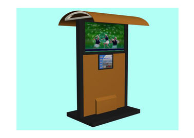 Ψηφιακό σύστημα σηματοδότησης Plaza LCD πάρκων γκολφ, υπαίθρια ηλεκτρονικά σημάδια επίδειξης διαφήμισης λεωφόρων αγορών