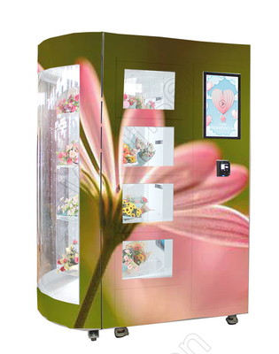 Η μίνι ανθοδέσμη μηχανών ντουλαπιών πώλησης λουλουδιών Mart αυξήθηκε πληρωμή έξυπνων καρτών Flores