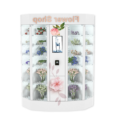 Αυτόματος έλεγχος οθόνης αφής ντουλαπιών πώλησης λουλουδιών νήματος με Wifi