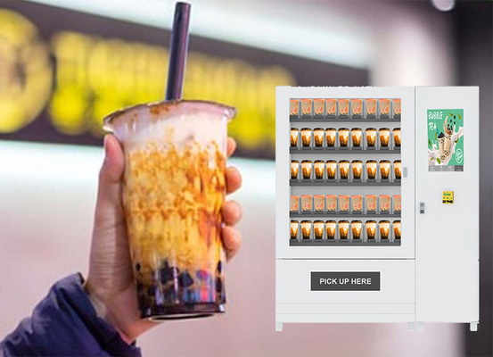 OEM μηχανή πωλήσεων τσαγιού με φούσκα γάλακτος με 22 ιντσών LCD