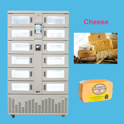 Εμπορικό ντουλάπι με ψυγείο θερμοκρασίας δωματίου για αποθήκευση τυριού