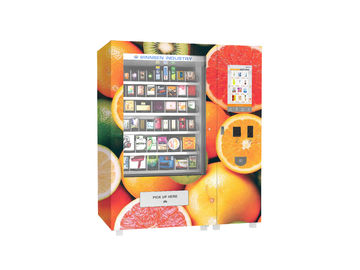 Προσαρμοσμένο χρώμα μηχανών πώλησης τροφίμων Combo για το σχολείο/το σταθμό τρένου