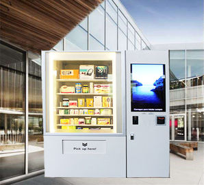 Ηλεκτρονική προϊόντων μηχανή πώλησης Mart πρόχειρων φαγητών μίνι με την οθόνη διαφήμισης LCD