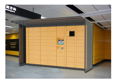 Δημοφιλή ντουλάπια αποσκευών στάσεων λεωφορείου αερολιμένων σχεδίου με τη χρέωση της τηλεφωνικής λειτουργίας