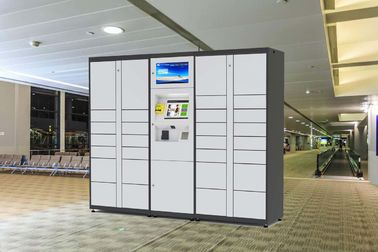 Ντουλάπια αποσκευών Winnsen για την εσωτερική χρήση δημόσιων χώρων με τη διαφήμιση των πολυ συσκευών πληρωμής οθόνης προαιρετικών