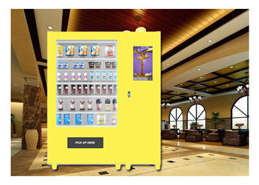 24 μηχανή πώλησης πρόχειρων φαγητών αυτοεξυπηρετήσεων ωρών, μηχανή πώλησης Cupcake με το σύστημα ανελκυστήρων