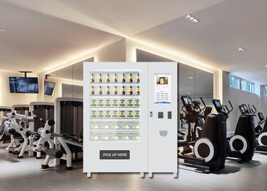 Φρέσκια μηχανή πώλησης σαλάτας στάσεων με το σύστημα ανελκυστήρων και το μακρινό σύστημα διαφήμισης