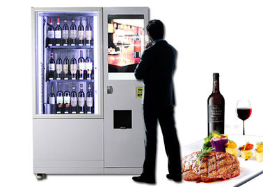 Κατεψυγμένη ανελκυστήρας μηχανή πώλησης κρασιού, περίπτερο πώλησης μπύρας CHAMPAGNE