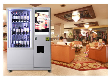 Μηχανή πώλησης χυμού σαλάτας οινοπνεύματος με τον ανελκυστήρα, αυτοματοποιημένες μηχανές πώλησης αυτοεξυπηρετήσεων