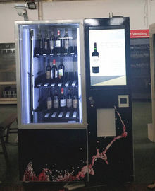Δροσερό περίπτερο μηχανών πώλησης κρασιών για την υπεραγορά με την οθόνη αφής 55 ίντσας