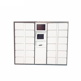 Προσαρμοσμένο ντουλάπι πλυντηρίων γραμμωτών κωδίκων μεγέθους ηλεκτρονικό για το καθαριστήριο με τον αναγνώστη πιστωτικών καρτών