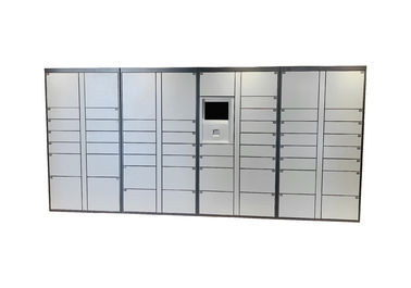 Έξυπνο ντουλάπι ενοικίου αποθήκευσης αποσκευών με την πληρωμή με πιστωτική κάρτα του Μπιλ νομισμάτων για την υπεραγορά