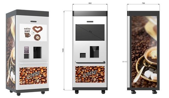 μίνι mart τσαγιού ντουλάπι μηχανών πώλησης καφέ καλλυντικό με την επίδειξη οθόνης αφής 22 ίντσας