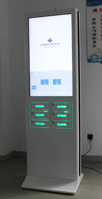 Κεντρικά Κέντρα Εκδήλωσης Ψηφιακό κλειδωτό σταθμός φόρτισης κινητών τηλεφώνων Κίος Πύργος Ασφαλισμένα ντουλάπια Διαφημίσεις Εικονίδιο Φως UV