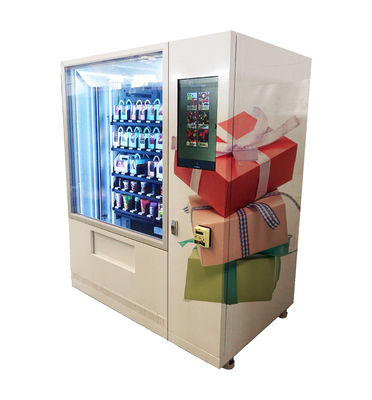 Κατεψυγμένη μηχανή πώλησης πρόχειρων φαγητών φρούτων σάντουιτς γάλακτος για τη μέθοδο πληρωμής μη-αφής σταθμών τρένου λεωφόρων αγορών