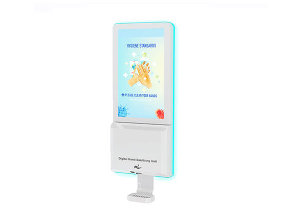 Sanitizer σαπουνιών διανομέας 21,5 σύστημα σηματοδότησης ίντσας LCD με τη κάμερα