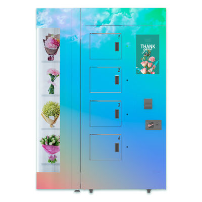 Humidty And Temperature Control Floral Vending Machine for Selling Rose