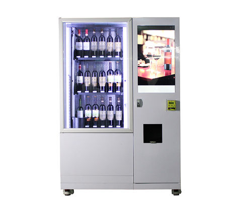 Αρίστης ποιότητας μεγάλη μηχανή πώλησης ποτών ικανότητας με την επίδειξη διαφήμισης 22 ίντσας