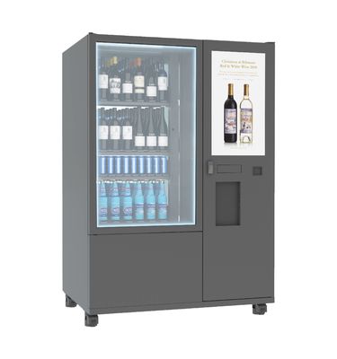 Εμφιαλωμένη κρύο μηχανή πώλησης κρασιού πληρωμής ανίχνευσης Qr