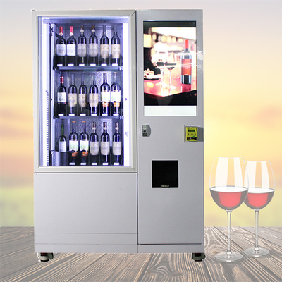 Κατεψυγμένη μηχανή πώλησης κρασιού ουίσκυ με το σύστημα ζωνών μεταφορέων