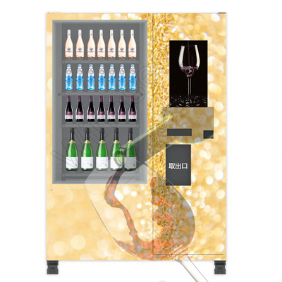 22 ίντσας διαλογική αφής μηχανή πώλησης οθόνης ηλεκτρονική για το πνεύμα μπύρας λαμπιρίζοντας κρασιού σαμπάνιας ποτών