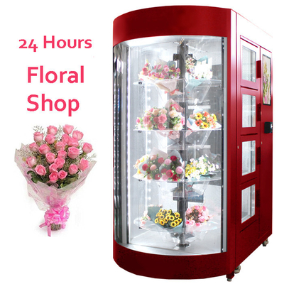Η φρέσκια μηχανή πώλησης παράδοσης λουλουδιών που συντηρήθηκε αυξήθηκε γαρίφαλο Jasmine