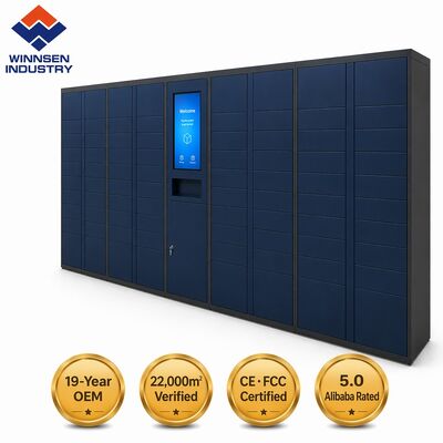 Ποιότητα  Biometric Secure Smart Parcel Locker with Cloud Remote Management and Customizable Compartments εργοστάσιο