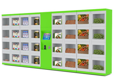 Τα αυτοματοποιημένα ντουλάπια πώλησης τροφίμων ψυγείων διαφορετικά ταξινομούν τις πόρτες για την οδό/το κολλέγιο/τον αερολιμένα