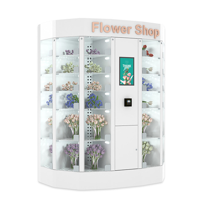 Βιώσιμο επίστρωμα σκονών λύσης 240V μηχανών ντουλαπιών πώλησης λουλουδιών