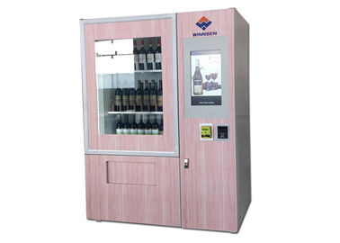 Εγκεκριμένη μηχανή πώλησης βάζων σαλάτας κρασιού CE η FCC με τη λειτουργία τηλεχειρισμού