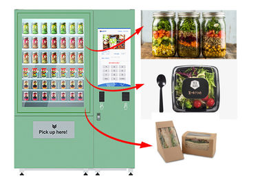 Ντουλάπια πώλησης λαχανικών φρούτων μηχανών πώλησης Cupcake ζωνών Winnsen με το σύστημα ανελκυστήρων