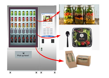 Φρέσκια μηχανή πώλησης σαλάτας στάσεων με το σύστημα ανελκυστήρων και το μακρινό σύστημα διαφήμισης