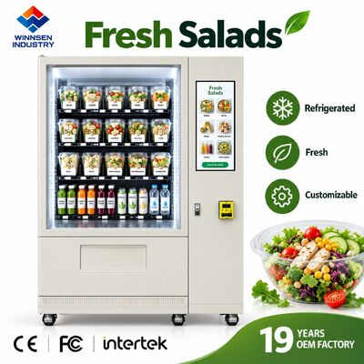 Ποιότητα Winnsen Commercial Salad Vending Machine Self Service Healthy Food 24 Hour Retail εργοστάσιο