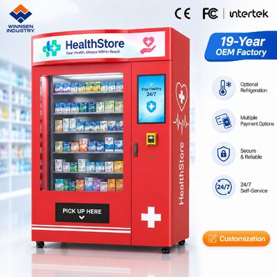 Ποιότητα Winnsen Hospital Pharmacy Vending Machine Self Service Medicine Dispenser Elevator Delivery for Emergency εργοστάσιο