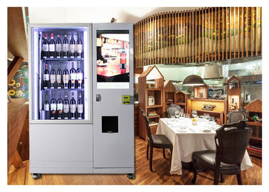 Smart Mini Fresh Salad Wine Glass Bottle Vending Machines With Lift And Conveyor System