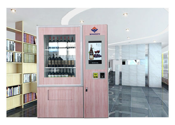 Ο μεταφορέας cOem/ζωνών ODM πίνει τη μηχανή πώλησης κρασιού μπύρας με το σύστημα ανελκυστήρων
