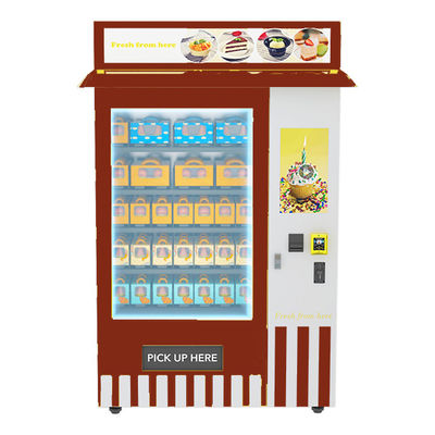 Διαφήμιση χρησιμοποιημένης μηχανής πώλησης τροφίμων αφής LCD της νόμισμα με το σύστημα ψύξης