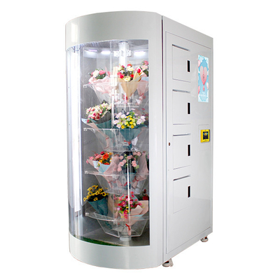 Αυτόματη μηχανή πώλησης λουλουδιών 360 δώρων περιστροφής με Humidification το σύστημα