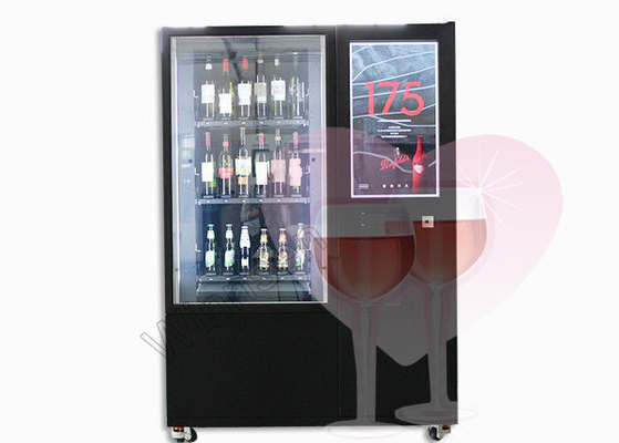 Έξυπνη αφής μηχανή πώλησης οθόνης ηλεκτρονική για το πνεύμα μπύρας λαμπιρίζοντας κρασιού σαμπάνιας ποτών