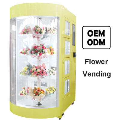 24 ωρών ευκολίας Floral πώλησης ODM cOem εξοπλισμού καταστημάτων καταστημάτων μηχανών Floral με τον υγραντή