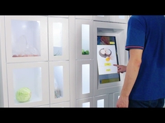 Υψηλή τεχνολογία που δροσίζει την κατεψυγμένη μηχανή πώλησης αυγών ντουλαπιών για τα φρέσκα τρόφιμα