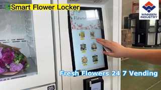 Winnsen Fresh Flower Αυτόματη ντουλάπα με ψυγείο και υγραντήρα