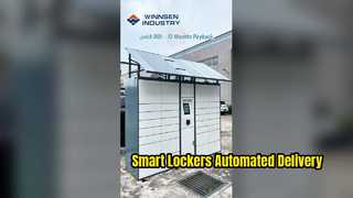 Λύσεις αυτοματοποιημένης παράδοσης Smart Parcel Lockers
